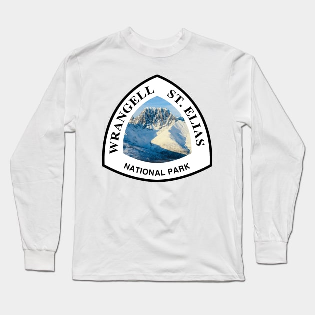 Wrangell-St. Elias National Park and Preserve shield Long Sleeve T-Shirt by nylebuss